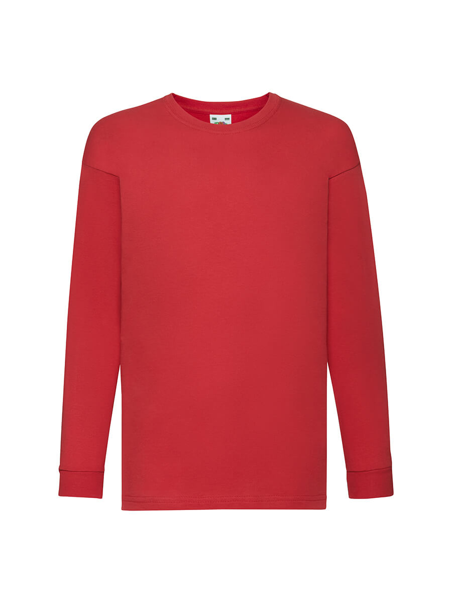 T-SHIRT BAMBINO MANICA LUNGA VALUEWEIGHT