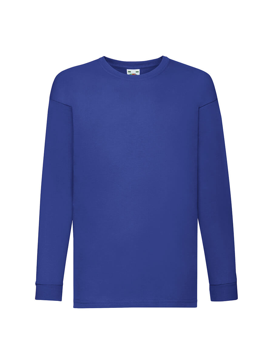 T-SHIRT BAMBINO MANICA LUNGA VALUEWEIGHT