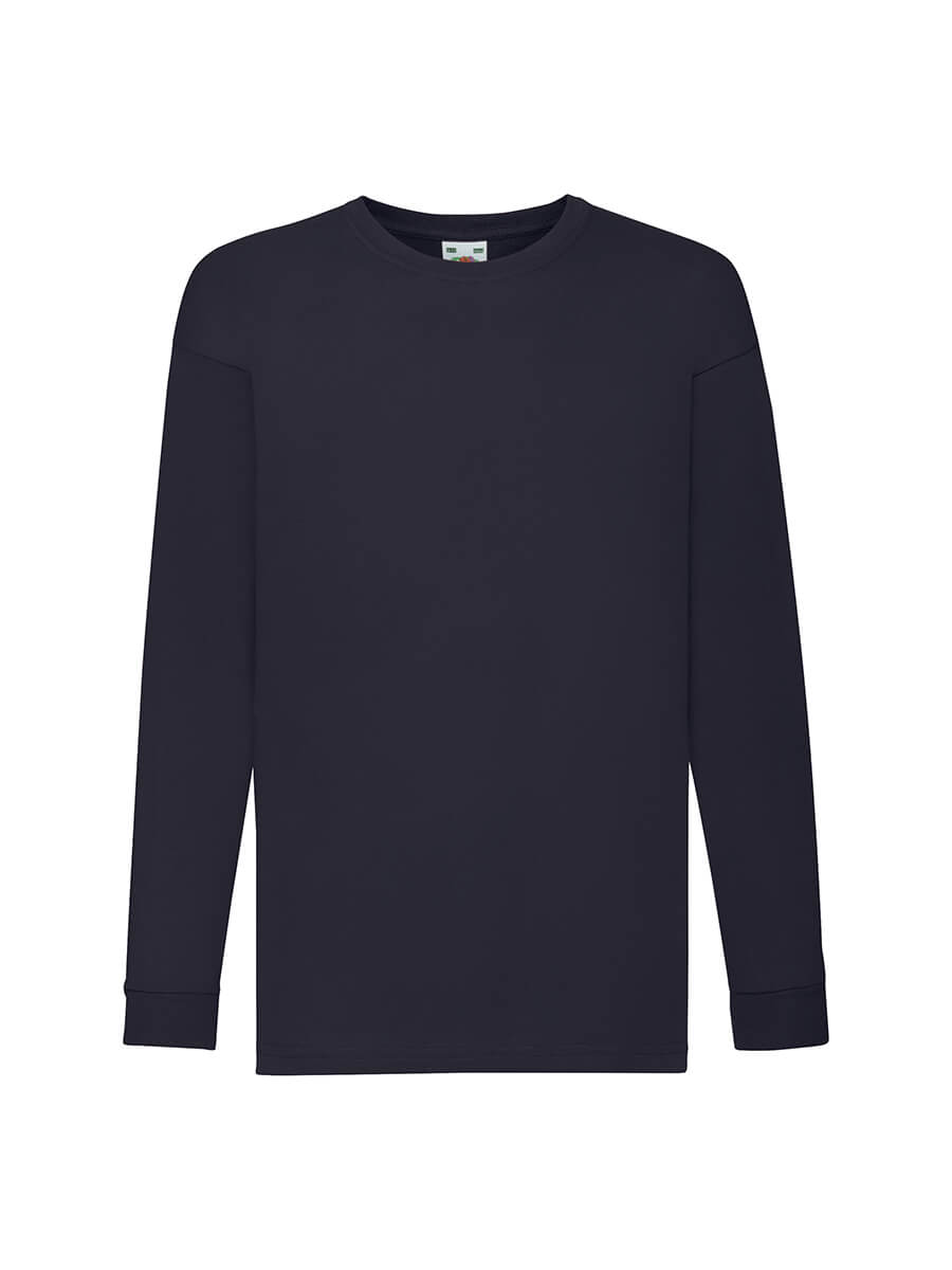 T-SHIRT BAMBINO MANICA LUNGA VALUEWEIGHT