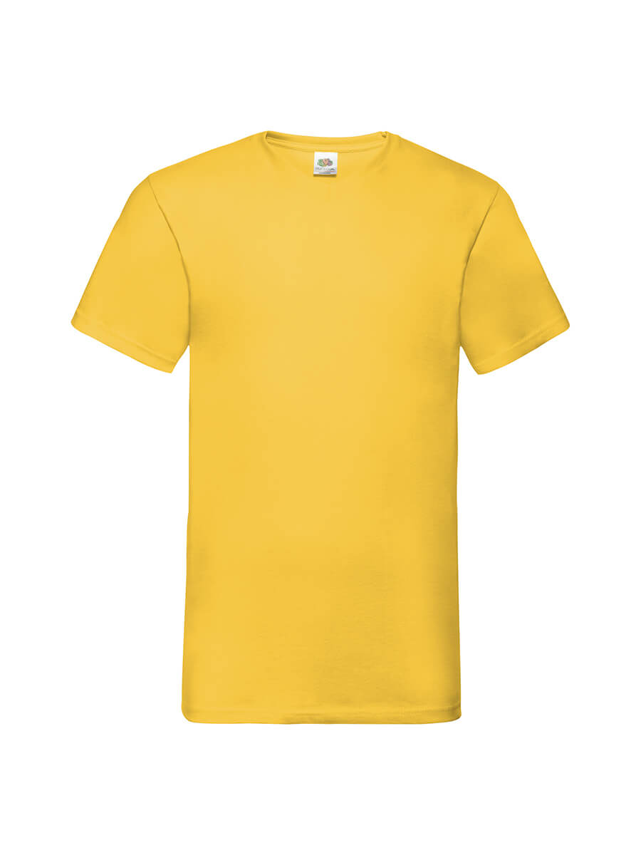 T-SHIRT UOMO MANICA CORTA COLLO A V VALUEWEIGHT