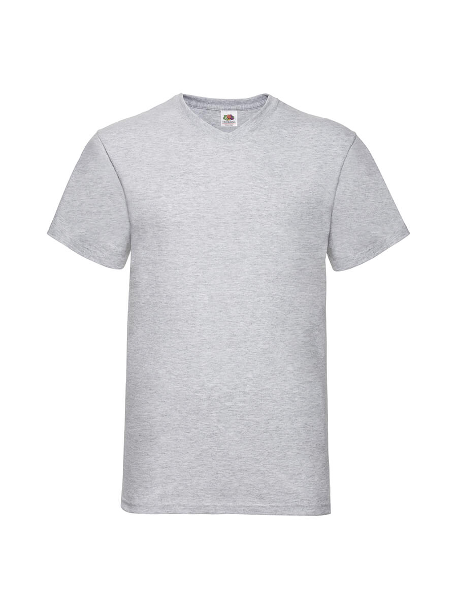 T-SHIRT UOMO MANICA CORTA COLLO A V VALUEWEIGHT