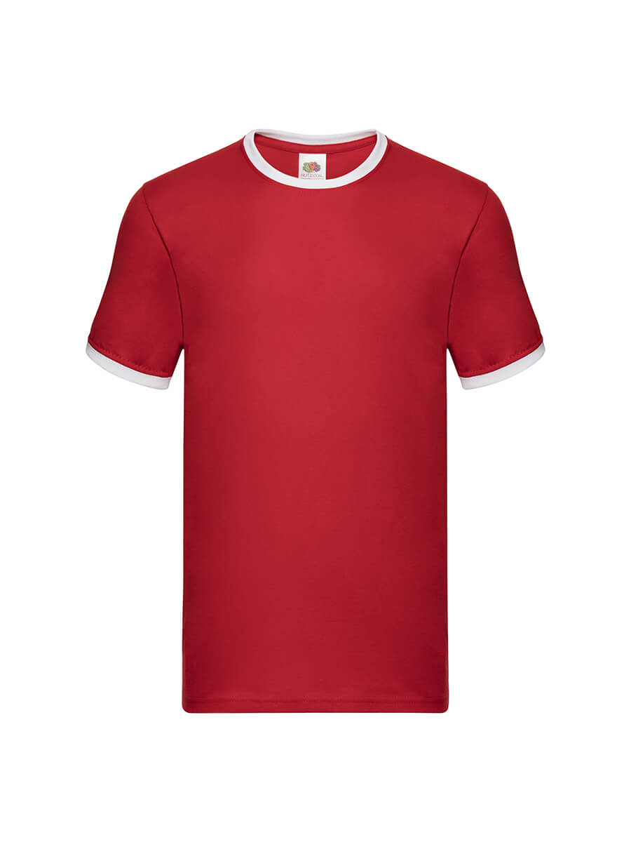 T-SHIRT UOMO MANICA CORTA VALUEWEIGHT RINGER