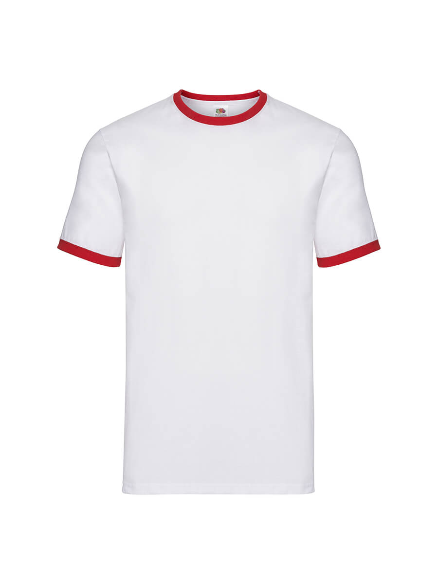 T-SHIRT UOMO MANICA CORTA VALUEWEIGHT RINGER