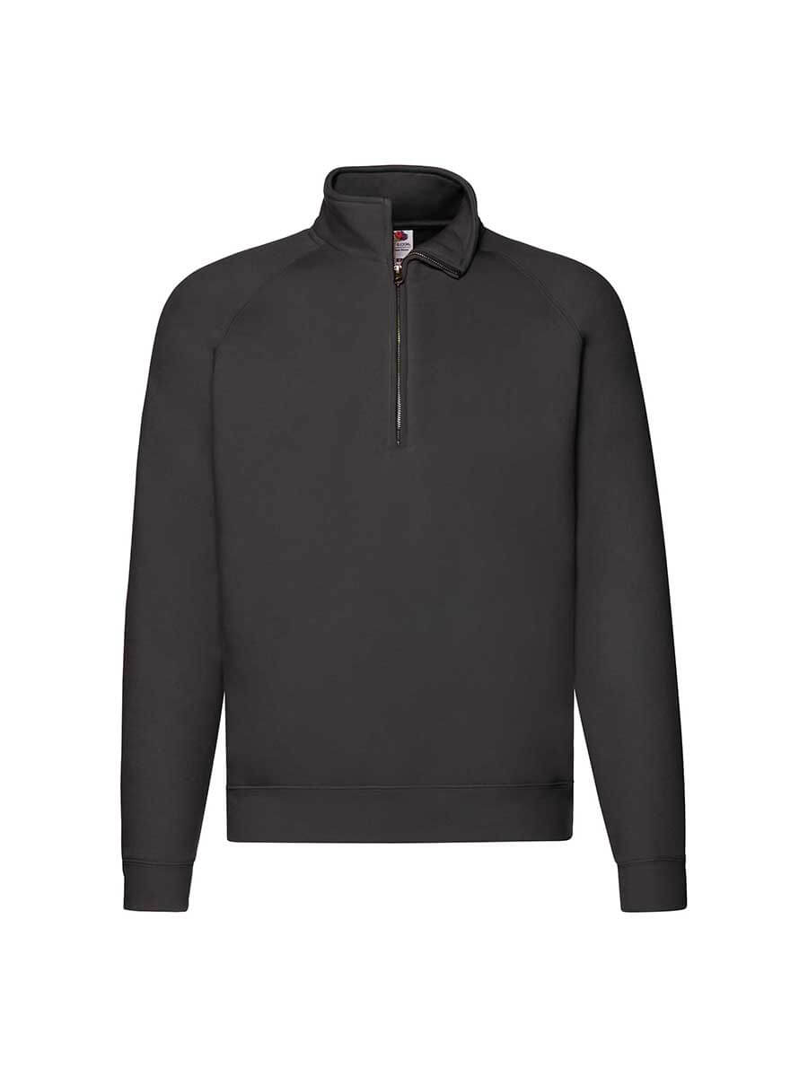 FELPA UNISEX MEZZA ZIP PREMIUM