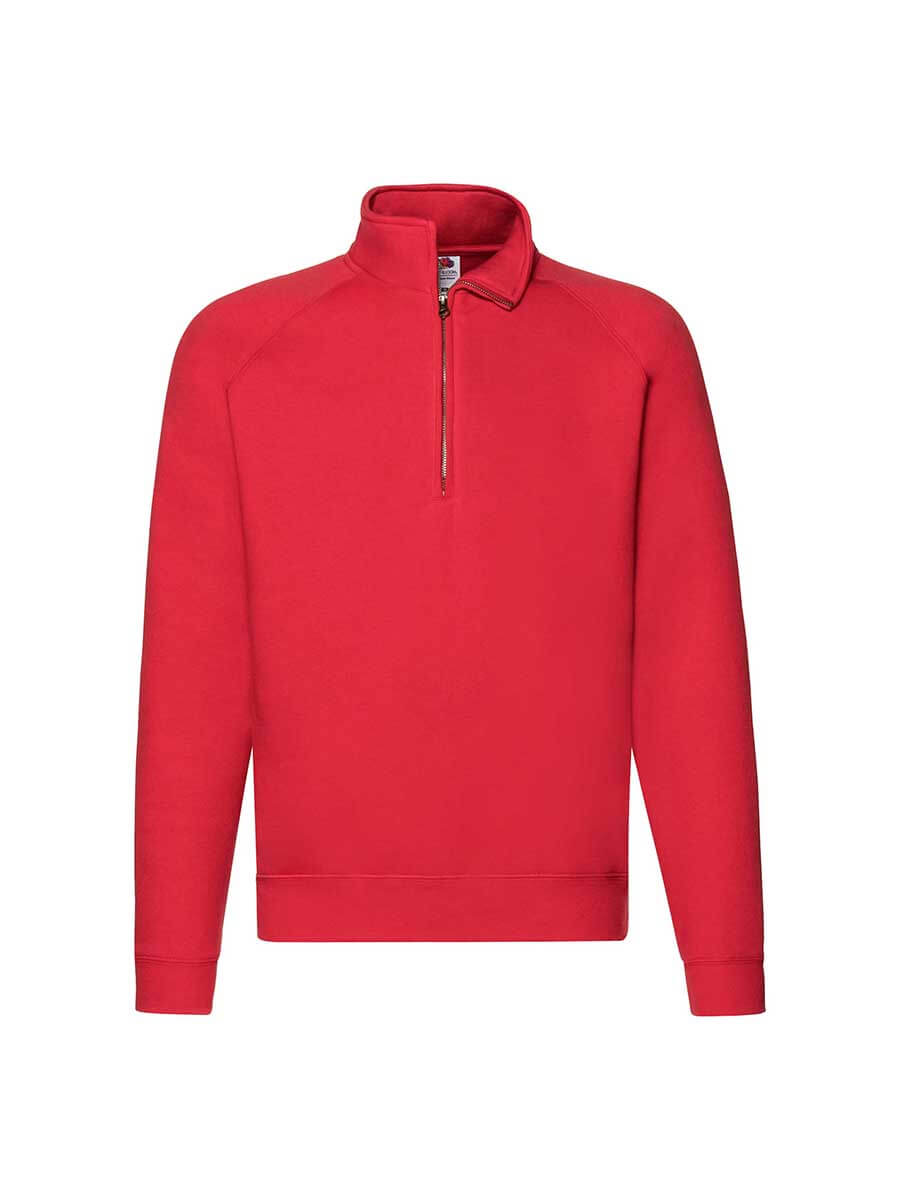 FELPA UNISEX MEZZA ZIP PREMIUM