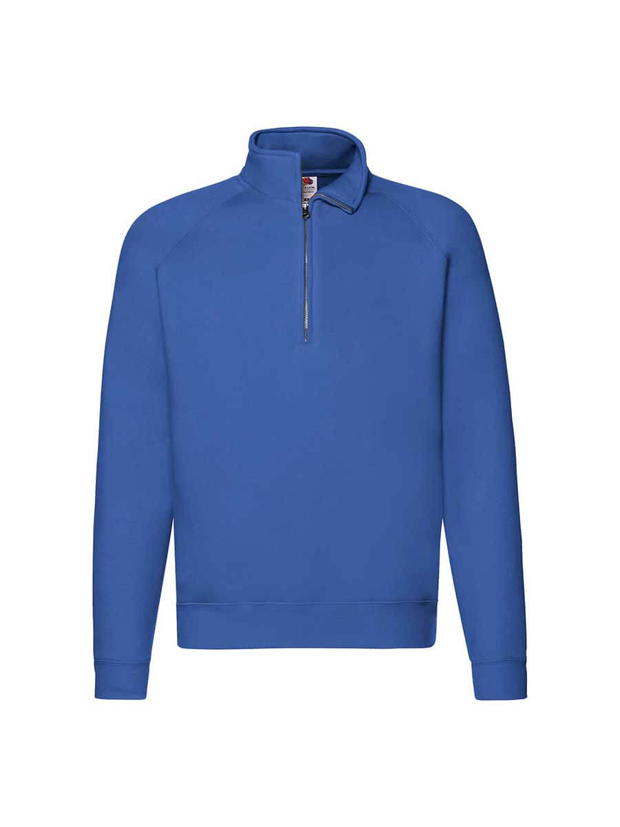 FELPA UNISEX MEZZA ZIP PREMIUM