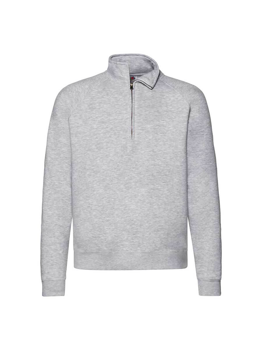 FELPA UNISEX MEZZA ZIP PREMIUM