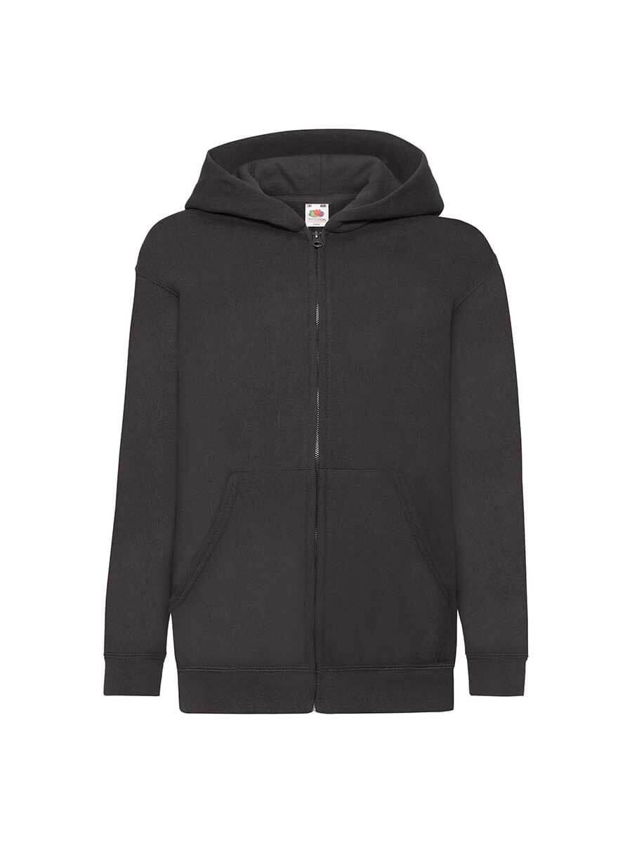 FELPA BAMBINO CAPPUCCIO E ZIP CLASSIC