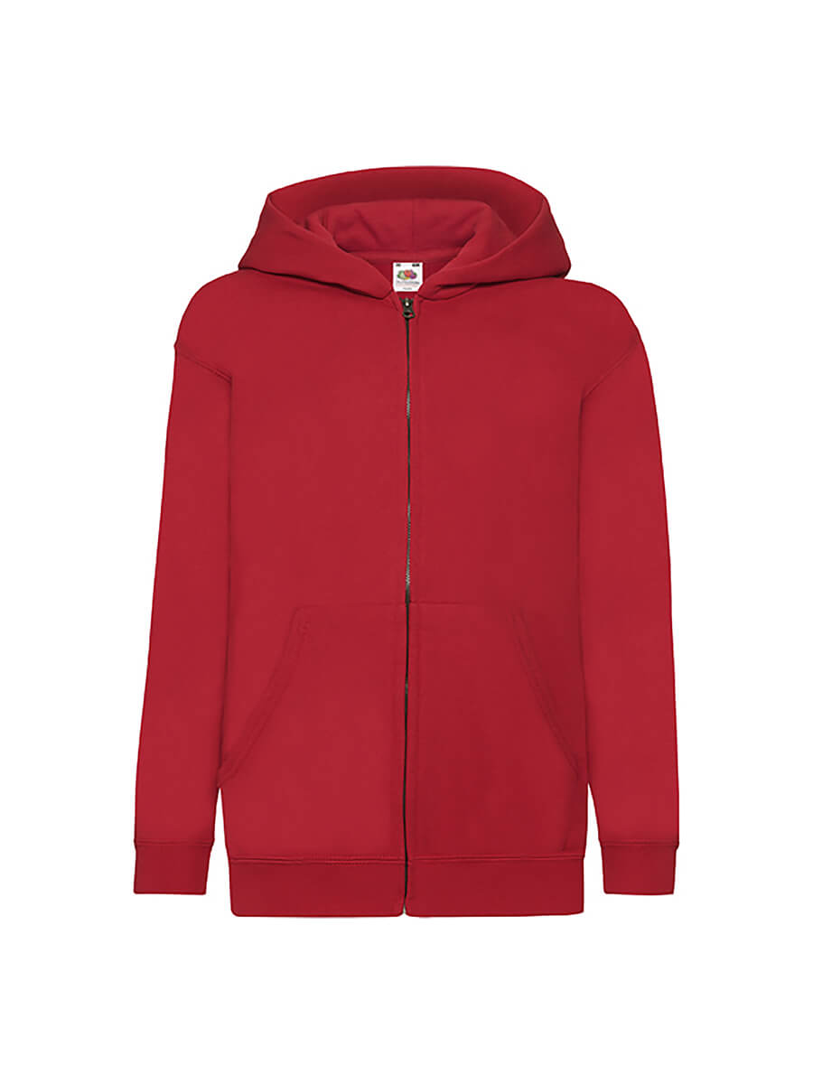 FELPA BAMBINO CAPPUCCIO E ZIP CLASSIC