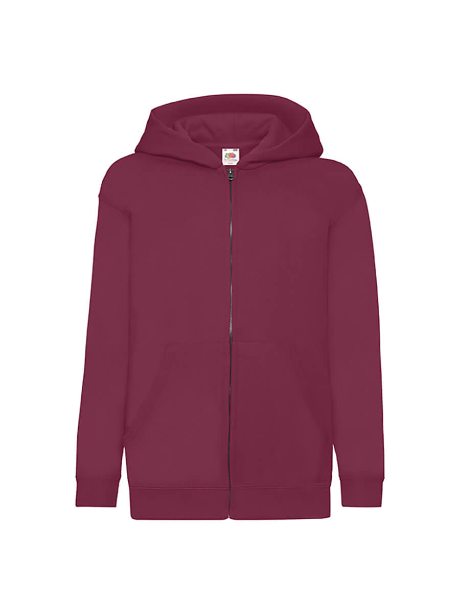 FELPA BAMBINO CAPPUCCIO E ZIP CLASSIC