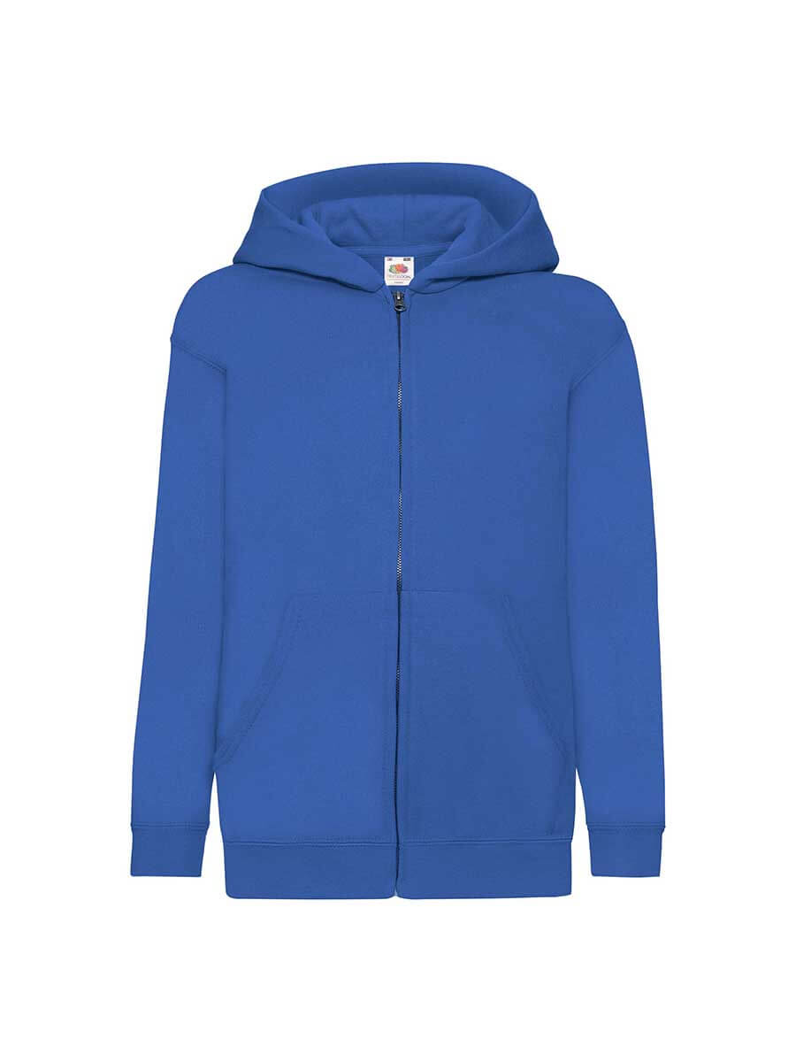 FELPA BAMBINO CAPPUCCIO E ZIP CLASSIC