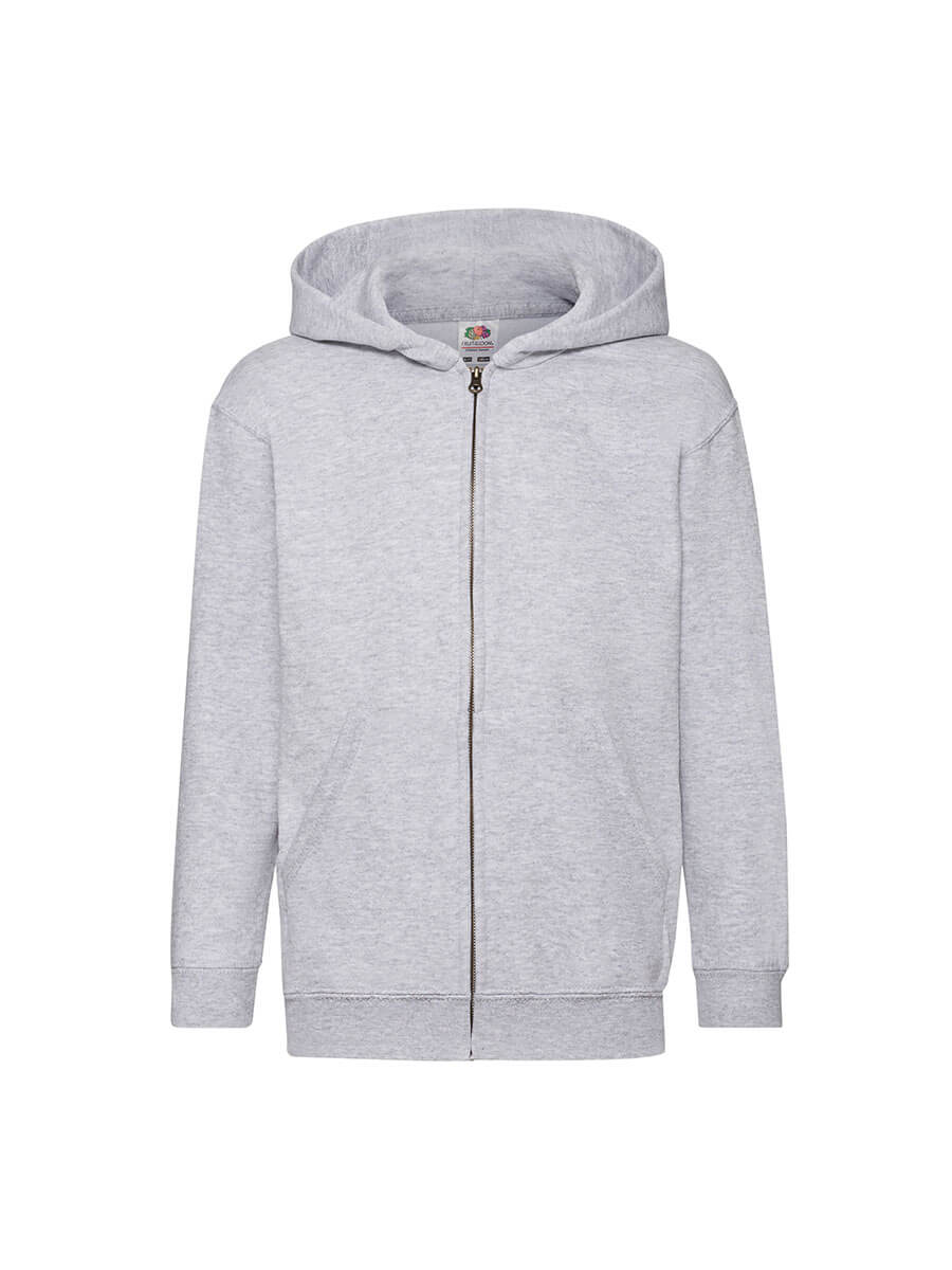 FELPA BAMBINO CAPPUCCIO E ZIP CLASSIC