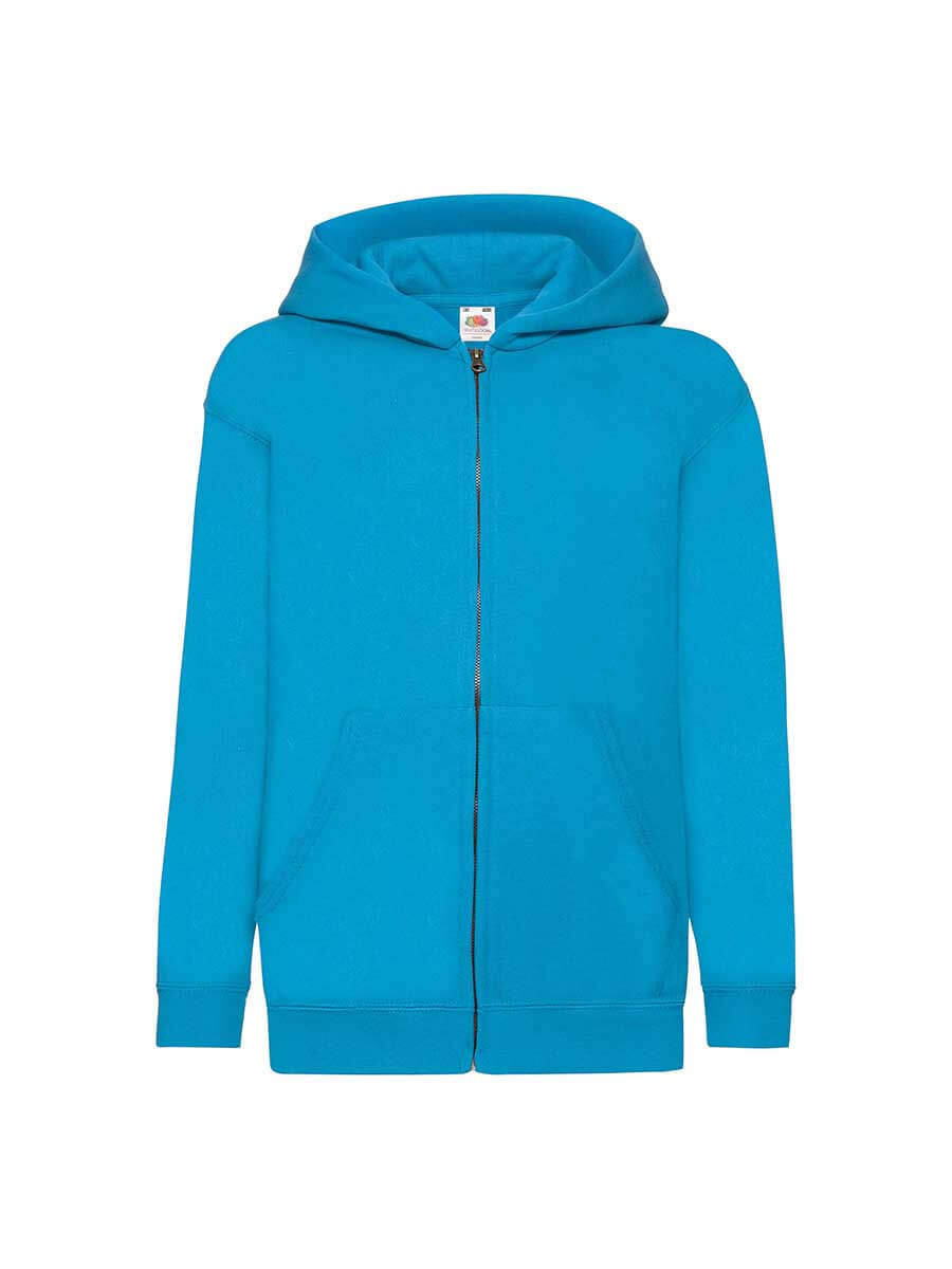 FELPA BAMBINO CAPPUCCIO E ZIP CLASSIC