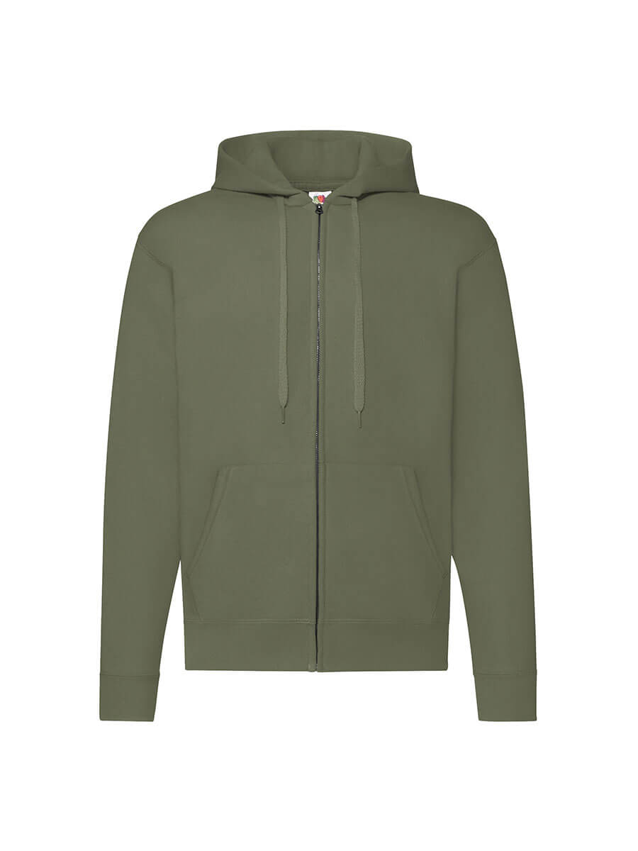 FELPA UNISEX CAPPUCCIO E ZIP CLASSIC