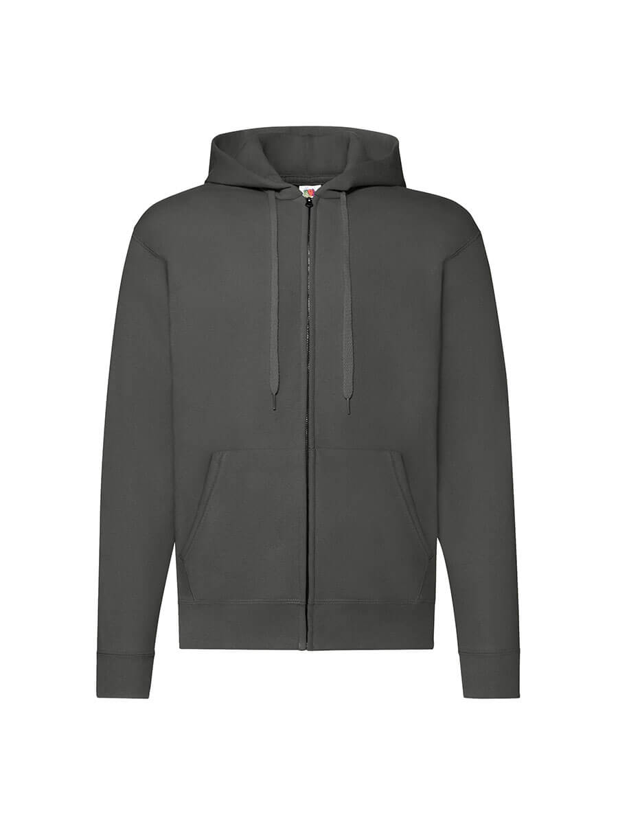 FELPA UNISEX CAPPUCCIO E ZIP CLASSIC