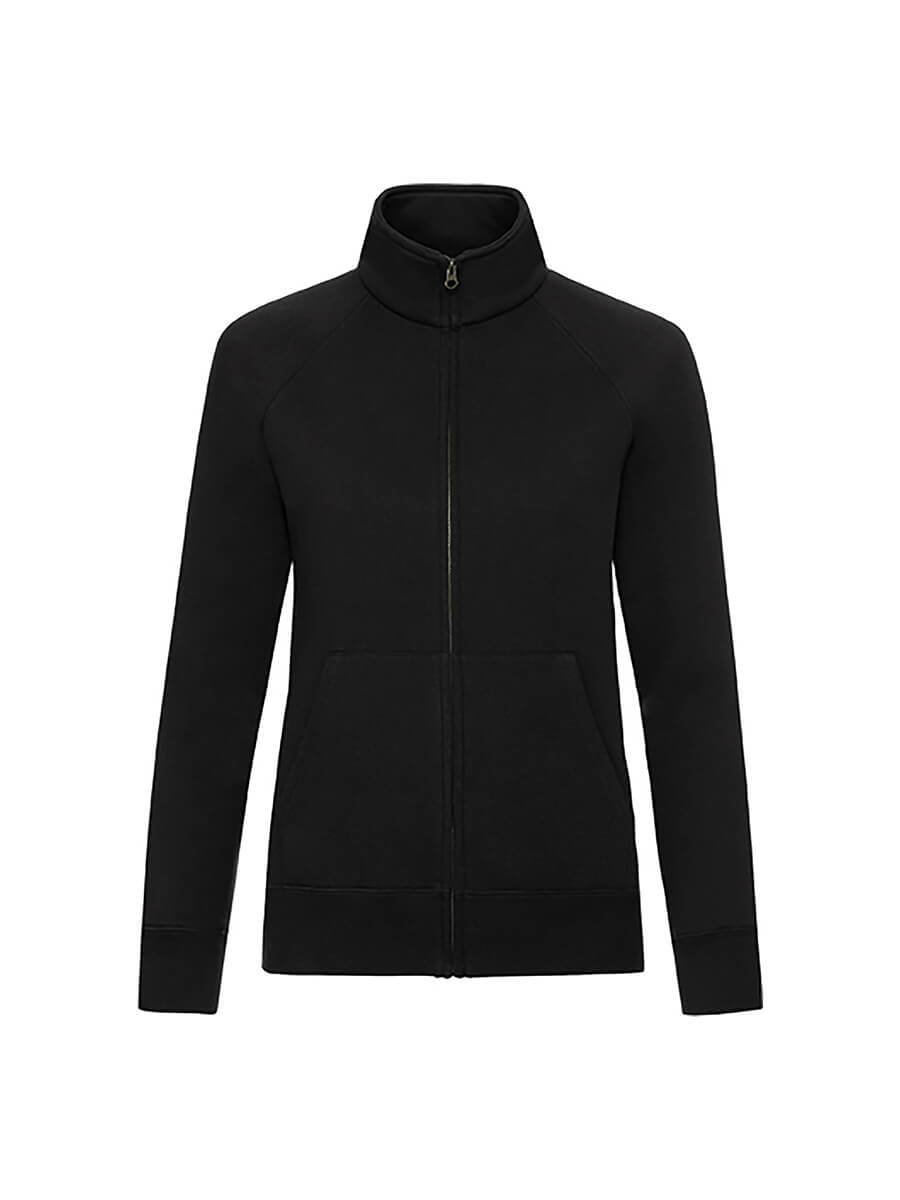 FELPA DONNA ZIP INTERA PREMIUM