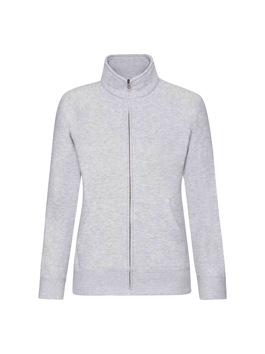 FELPA DONNA ZIP INTERA PREMIUM