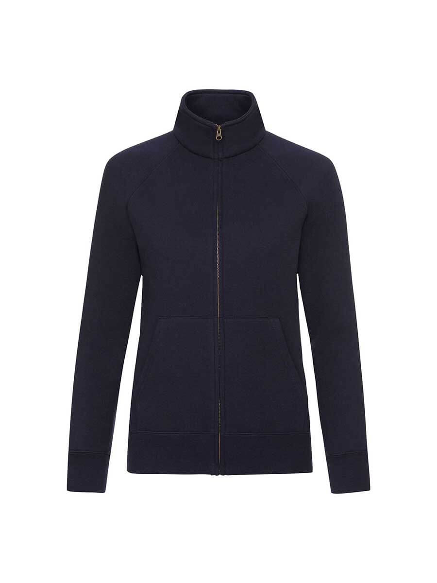 FELPA DONNA ZIP INTERA PREMIUM