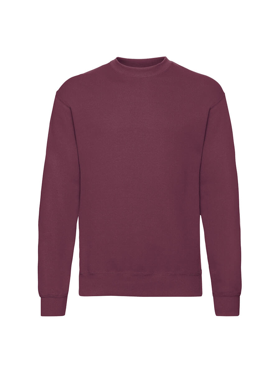 FELPA UNISEX GIROCOLLO CLASSICO