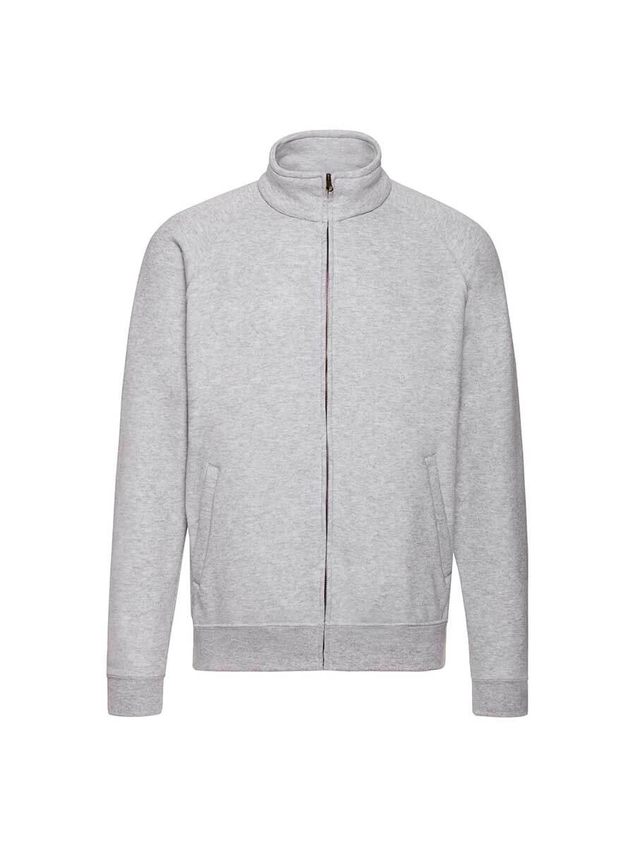 FELPA UNISEX ZIP INTERA CLASSICA