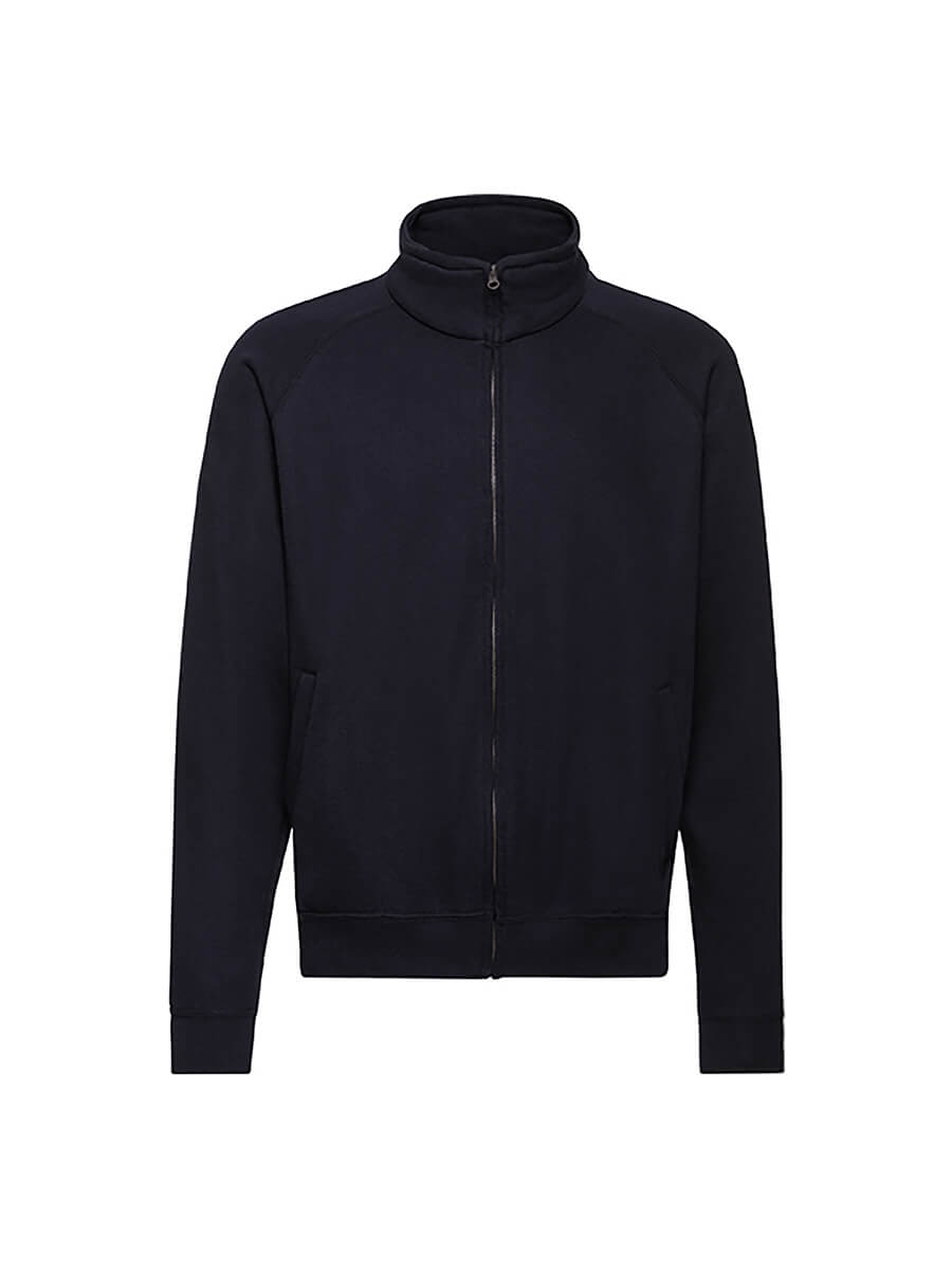 FELPA UNISEX ZIP INTERA CLASSICA