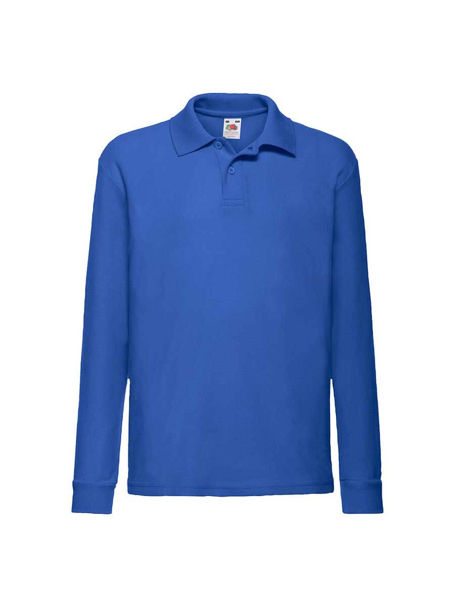 POLO BAMBINO MANICA LUNGA 65/35