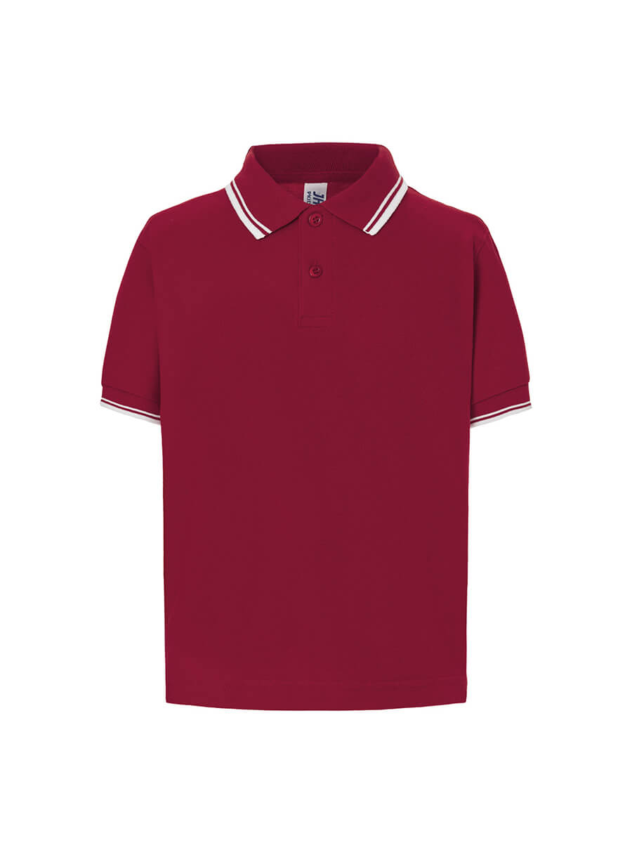 POLO BAMBINO MANICA CORTA REGULAR CONTRASTO