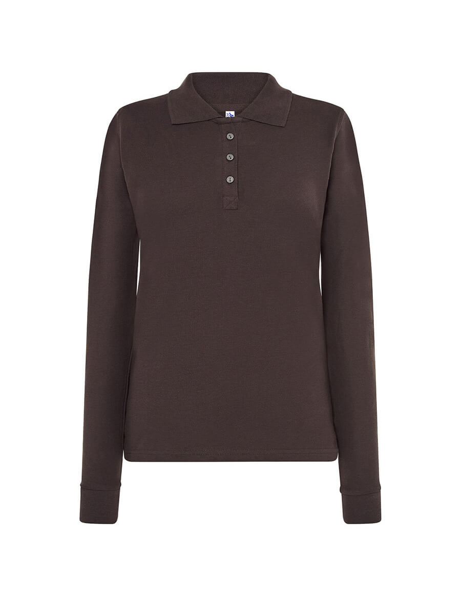 POLO DONNA MANICA LUNGA REGOLARE