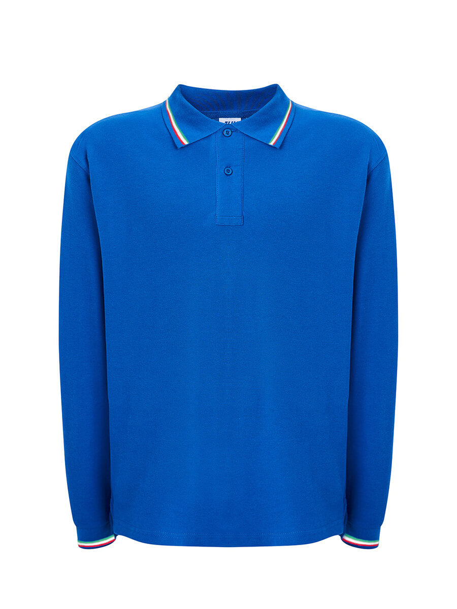POLO UOMO MANICA LUNGA REGULAR ITALIA