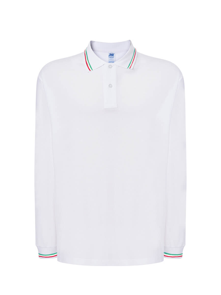POLO UOMO MANICA LUNGA REGULAR ITALIA