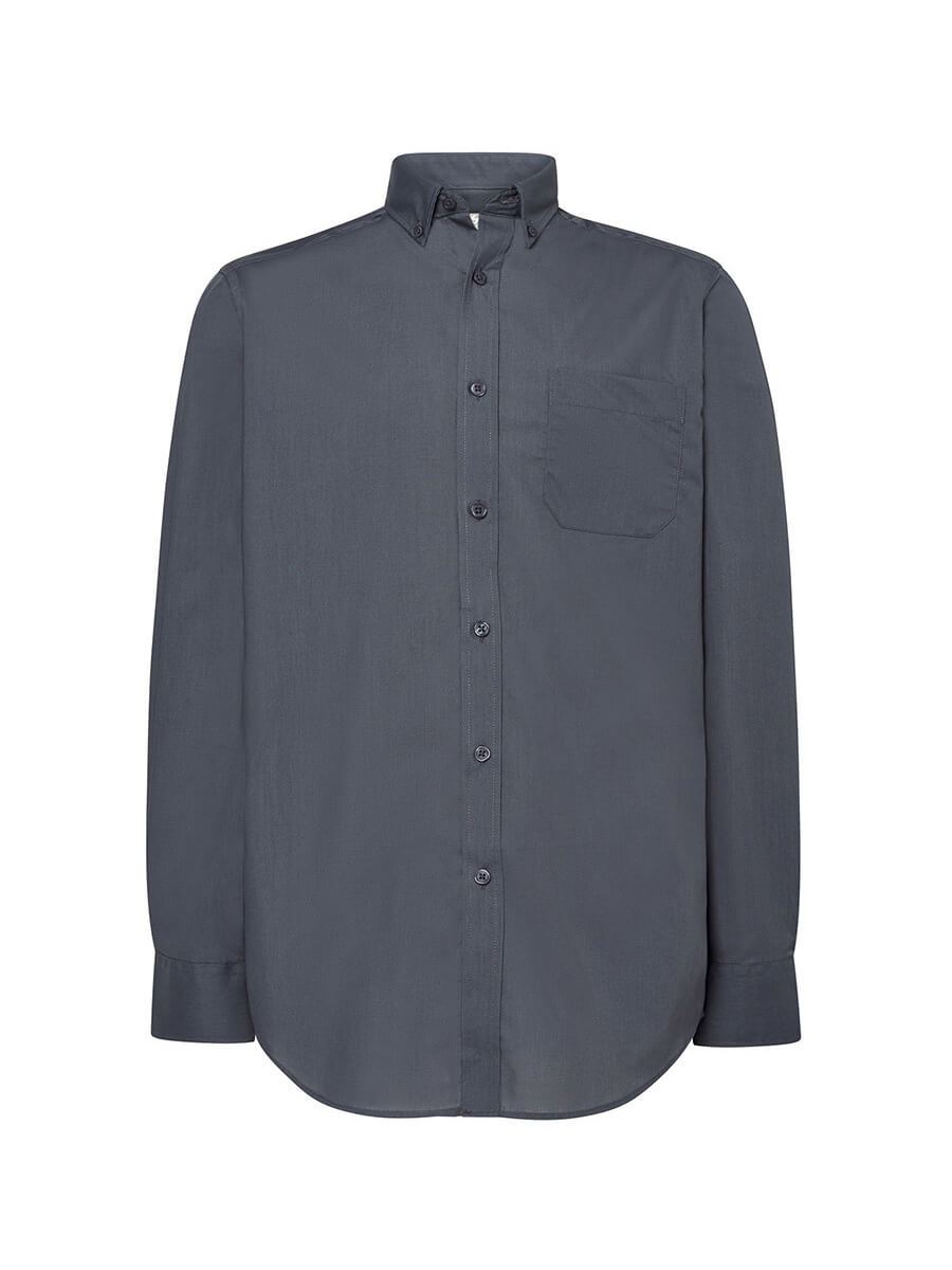 CAMICIA UOMO MANICA LUNGA POPELINE