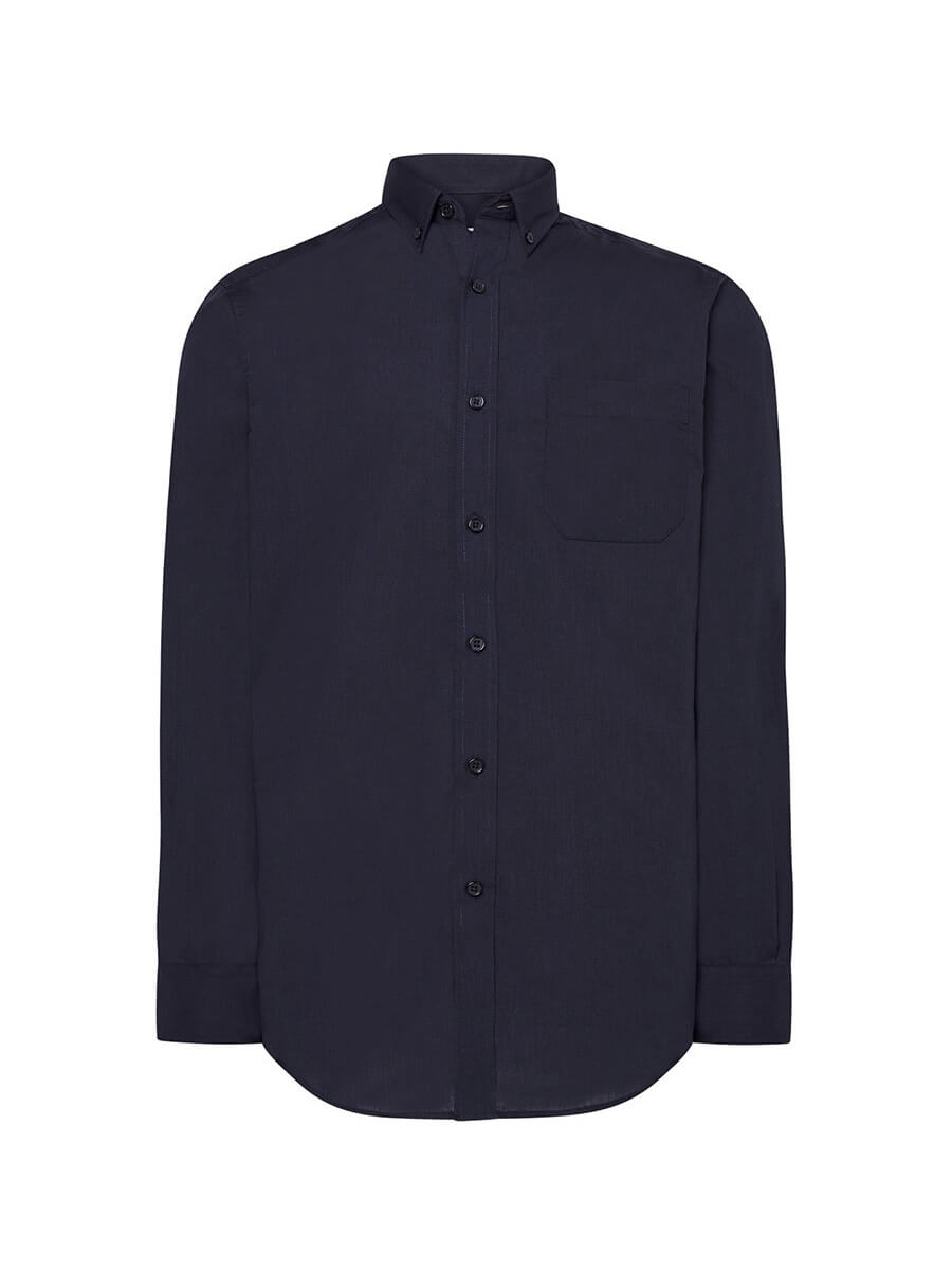 CAMICIA UOMO MANICA LUNGA POPELINE