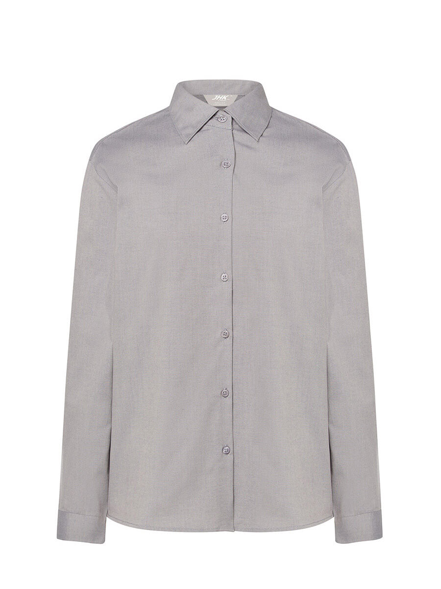 CAMICIA DONNA MANICA LUNGA OXFORD