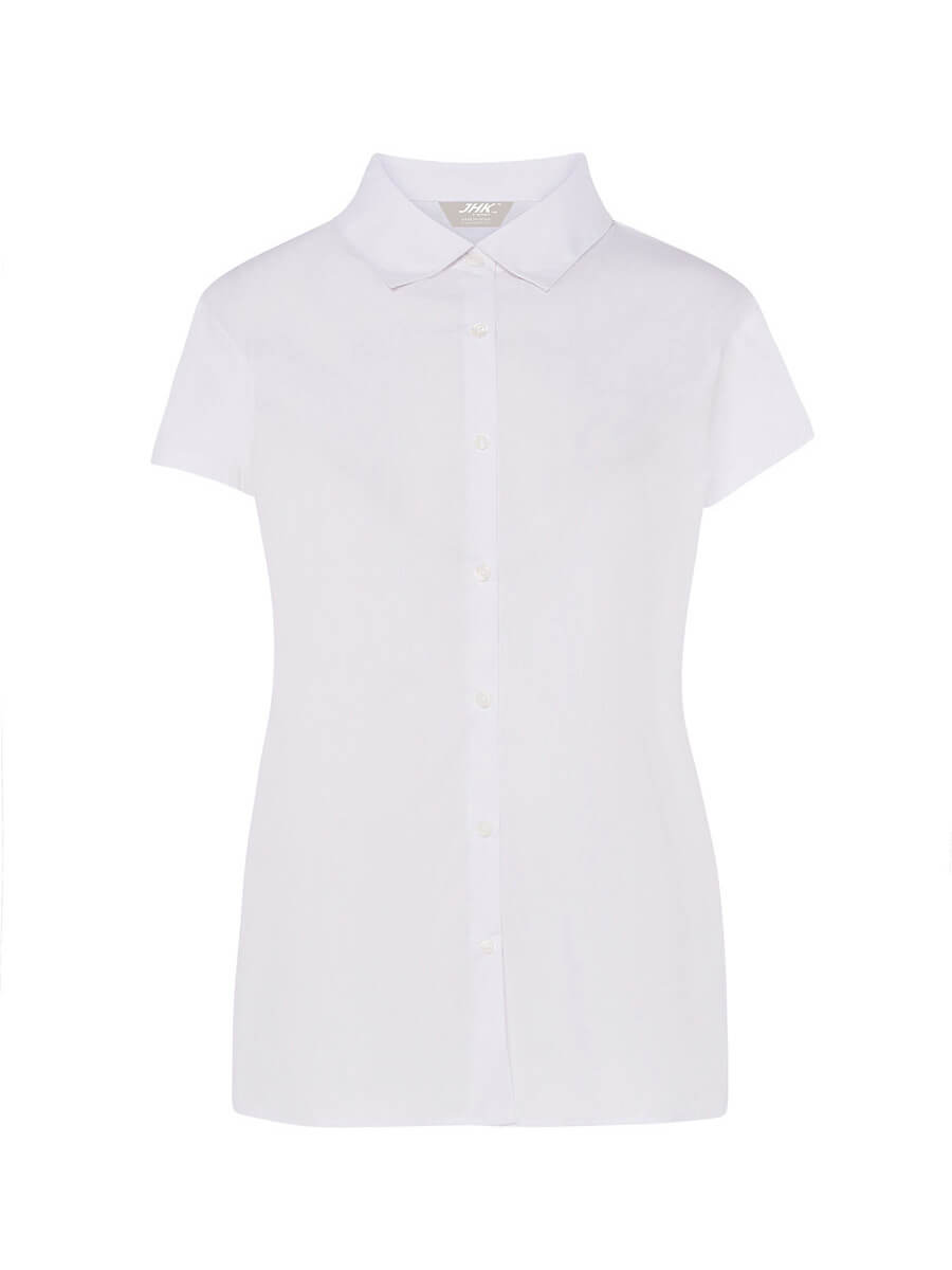CAMICIA DONNA MANICA CORTA POPELINE