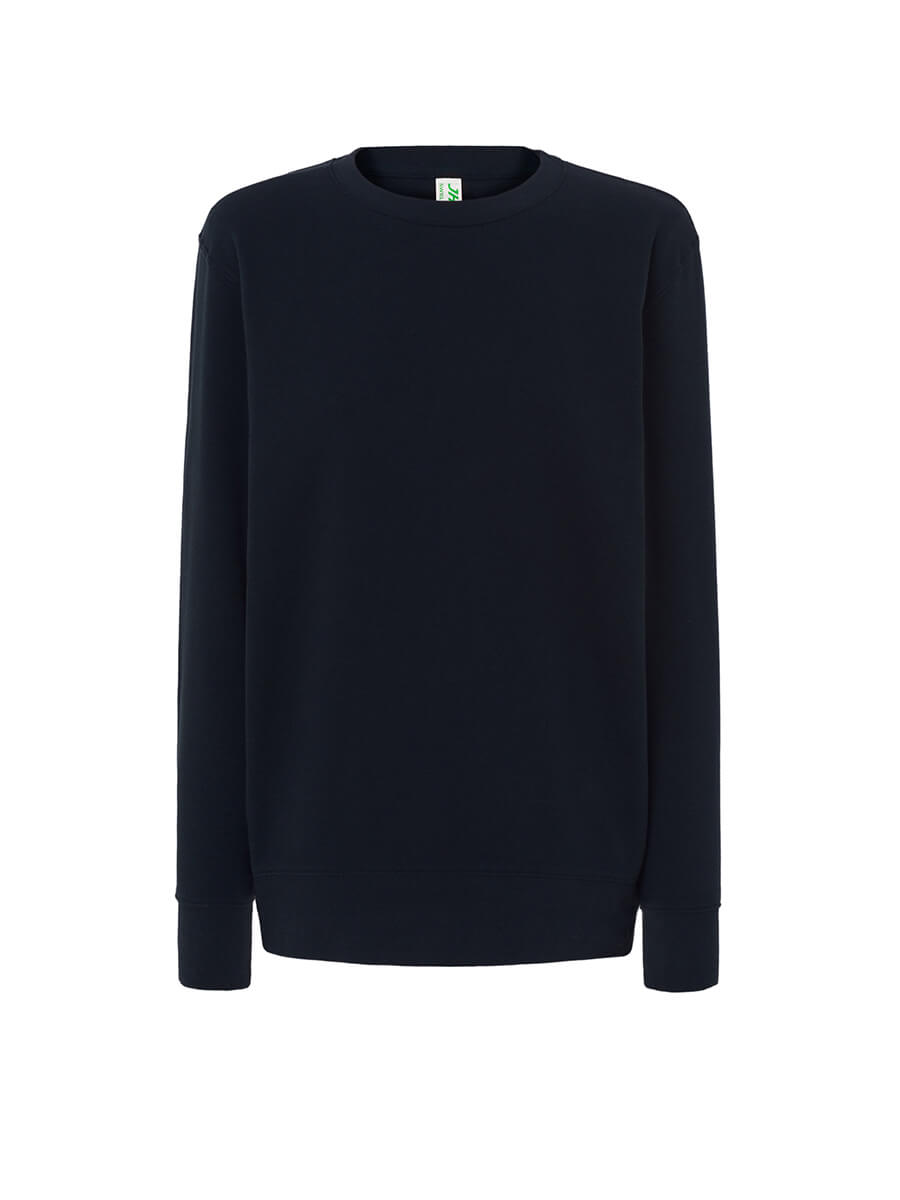 FELPA DONNA GIROCOLLO LEGGERA FRENCH TERRY