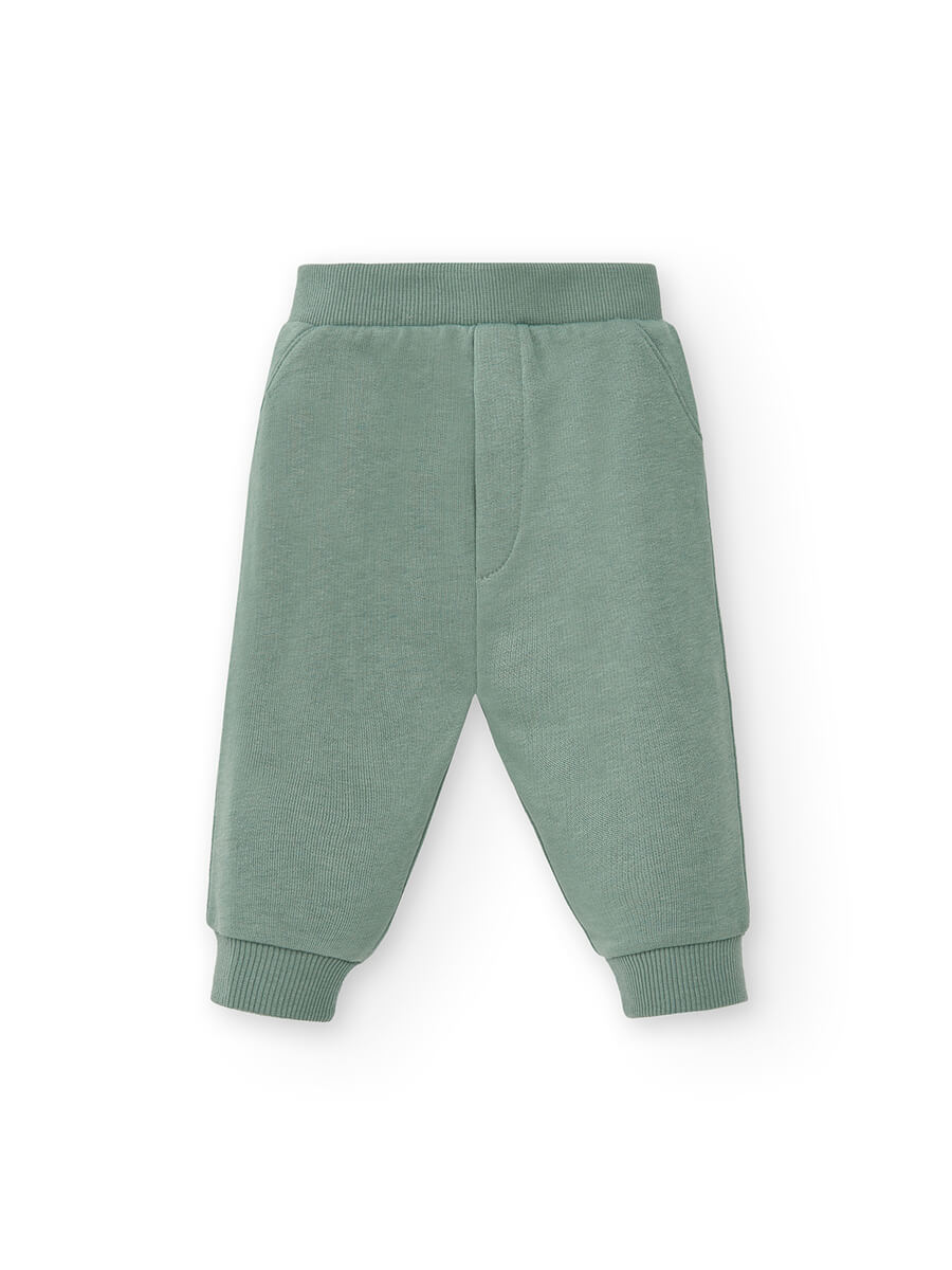 PANTALONE BABY FELPA LEGGERA FRENCH TERRY