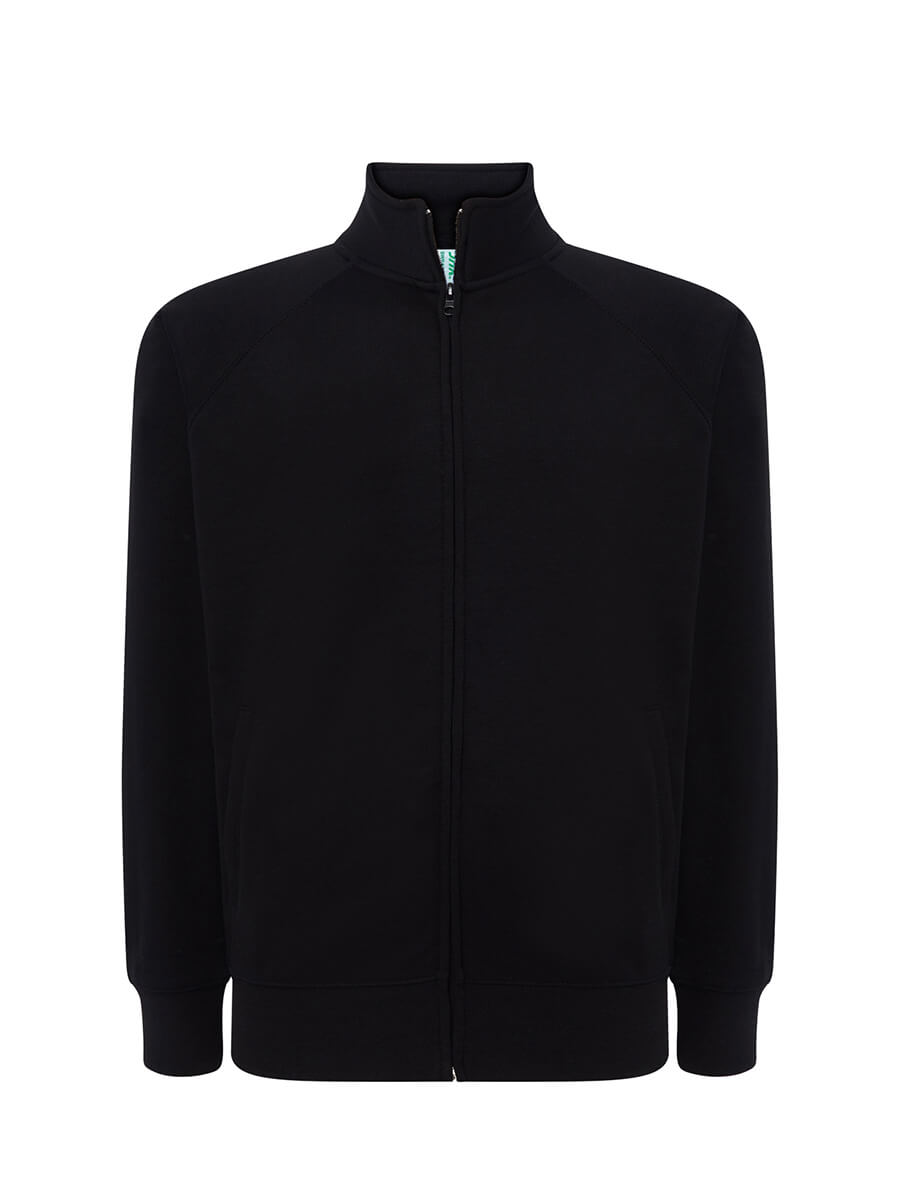 FELPA UNISEX ZIP INTERA PREMIUM