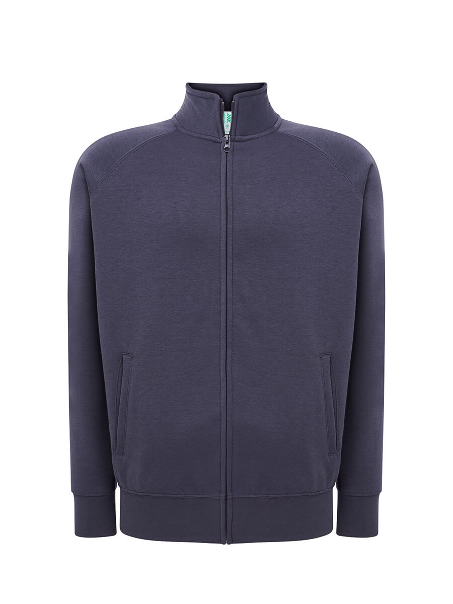 FELPA UNISEX ZIP INTERA PREMIUM