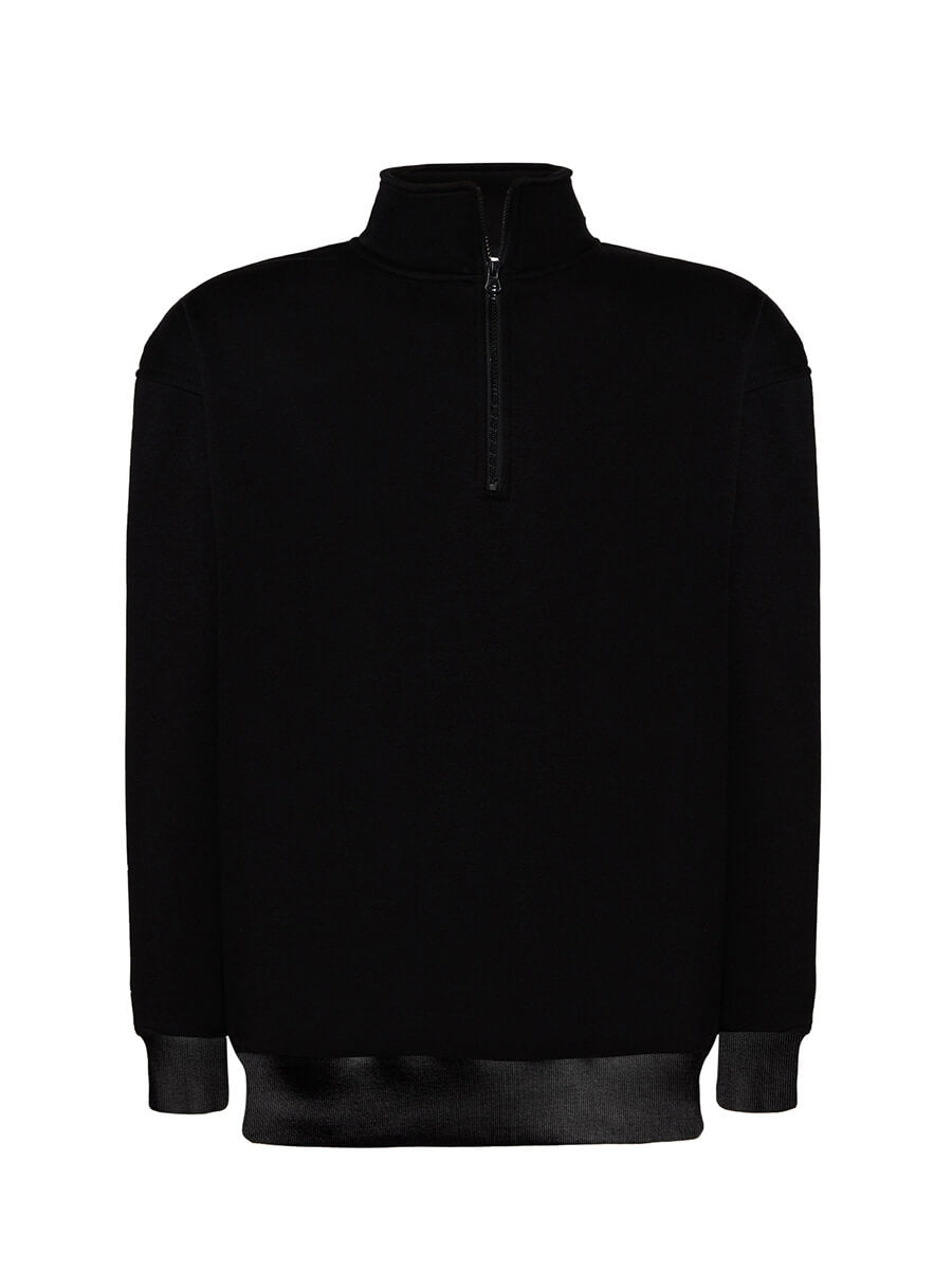 FELPA UNISEX MEZZA ZIP PREMIUM