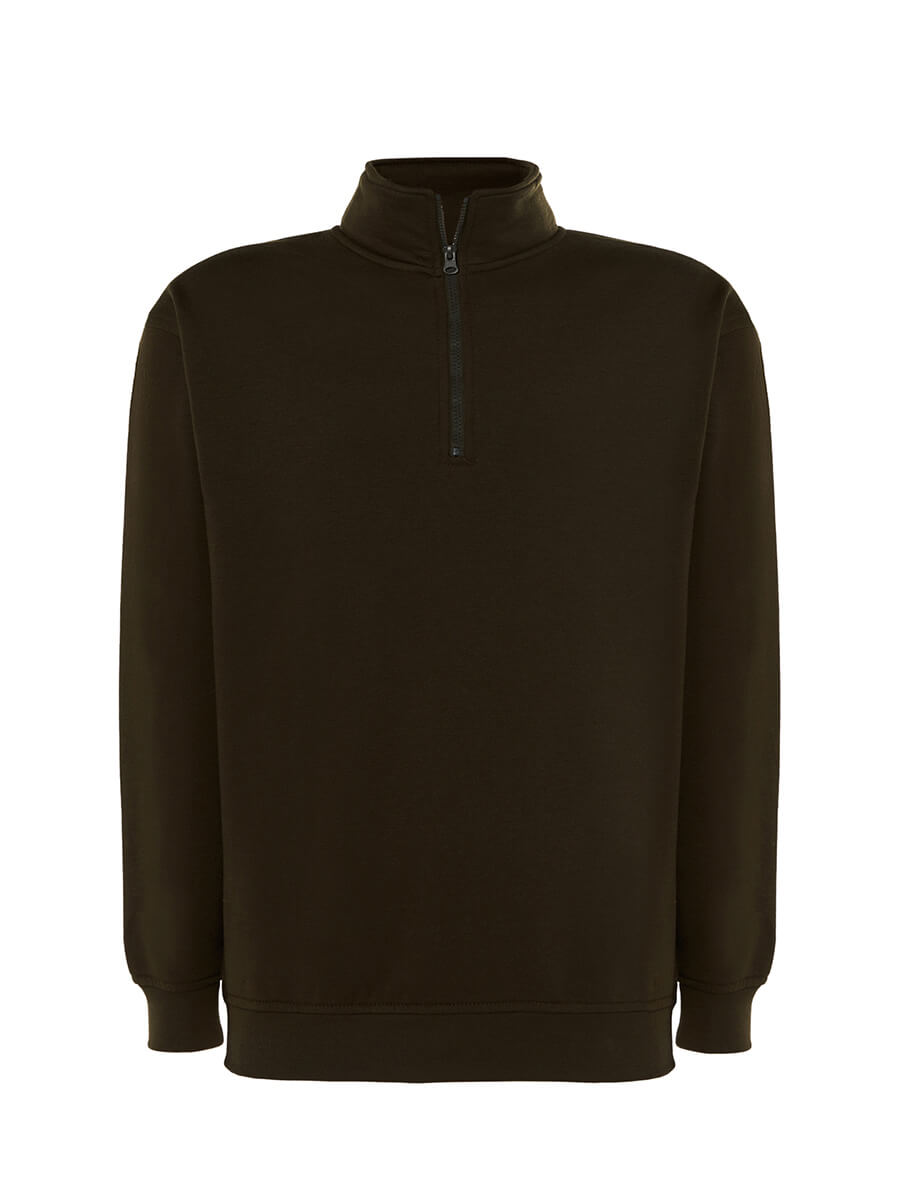 FELPA UNISEX MEZZA ZIP PREMIUM