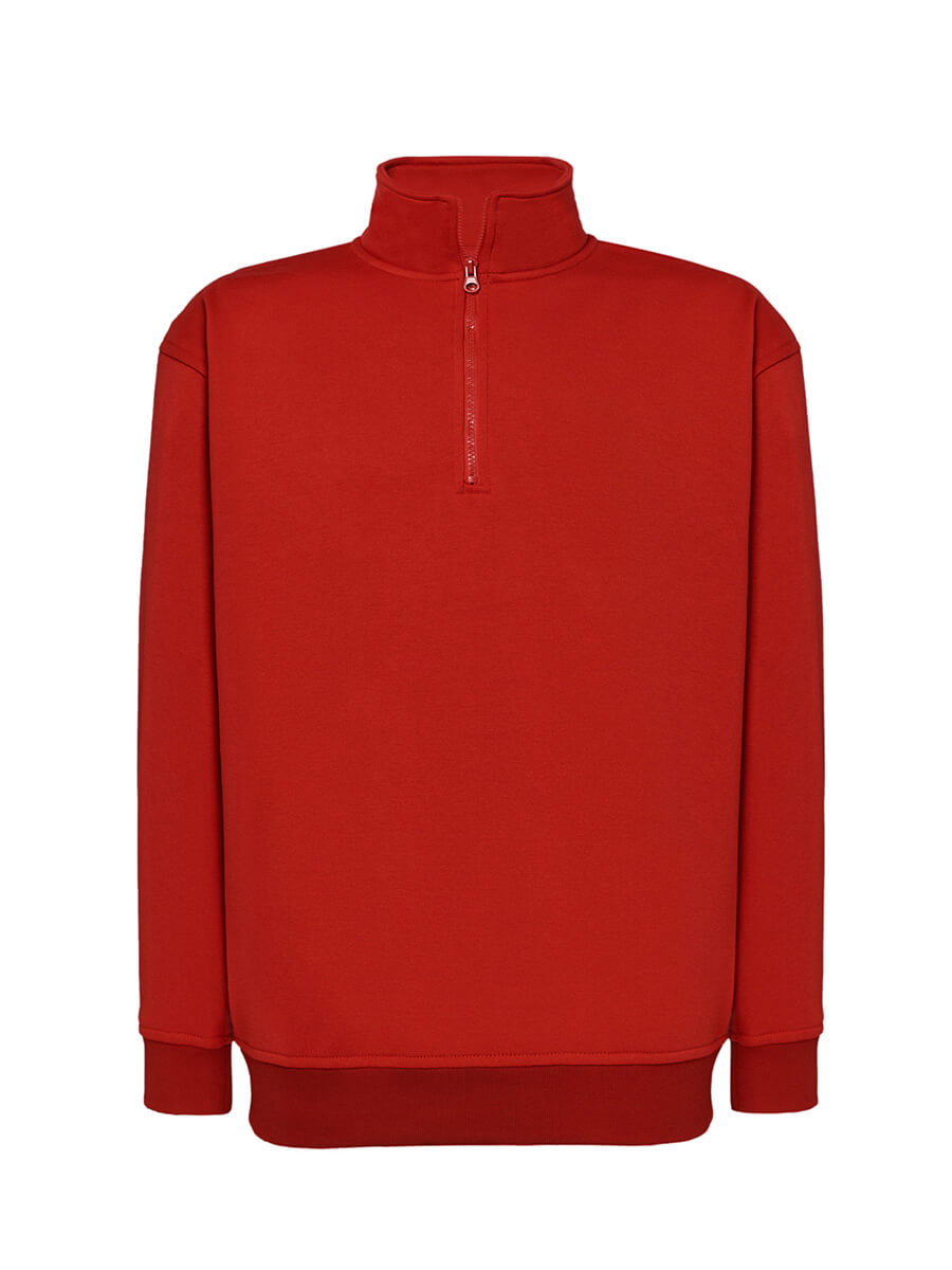 FELPA UNISEX MEZZA ZIP PREMIUM