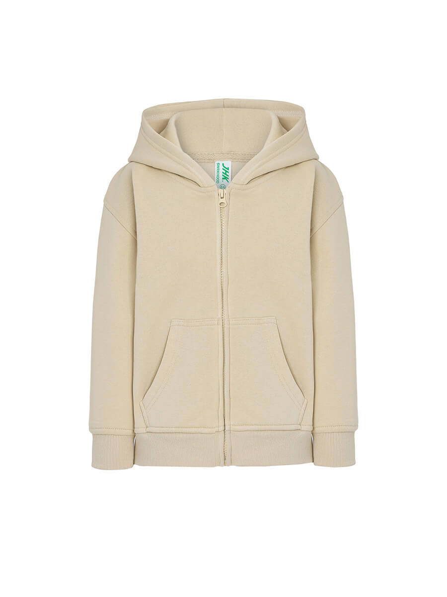 FELPA BAMBINO CAPPUCCIO E ZIP PREMIUM