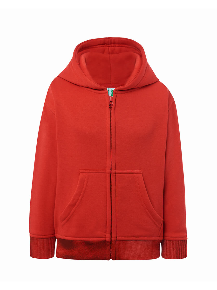 FELPA BAMBINO CAPPUCCIO E ZIP PREMIUM