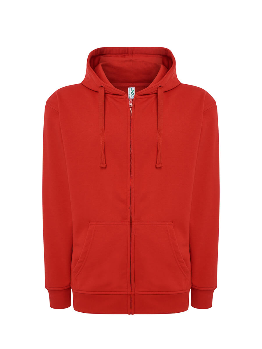 FELPA UOMO CAPPUCCIO E ZIP LEGGERA FRENCH TERRY