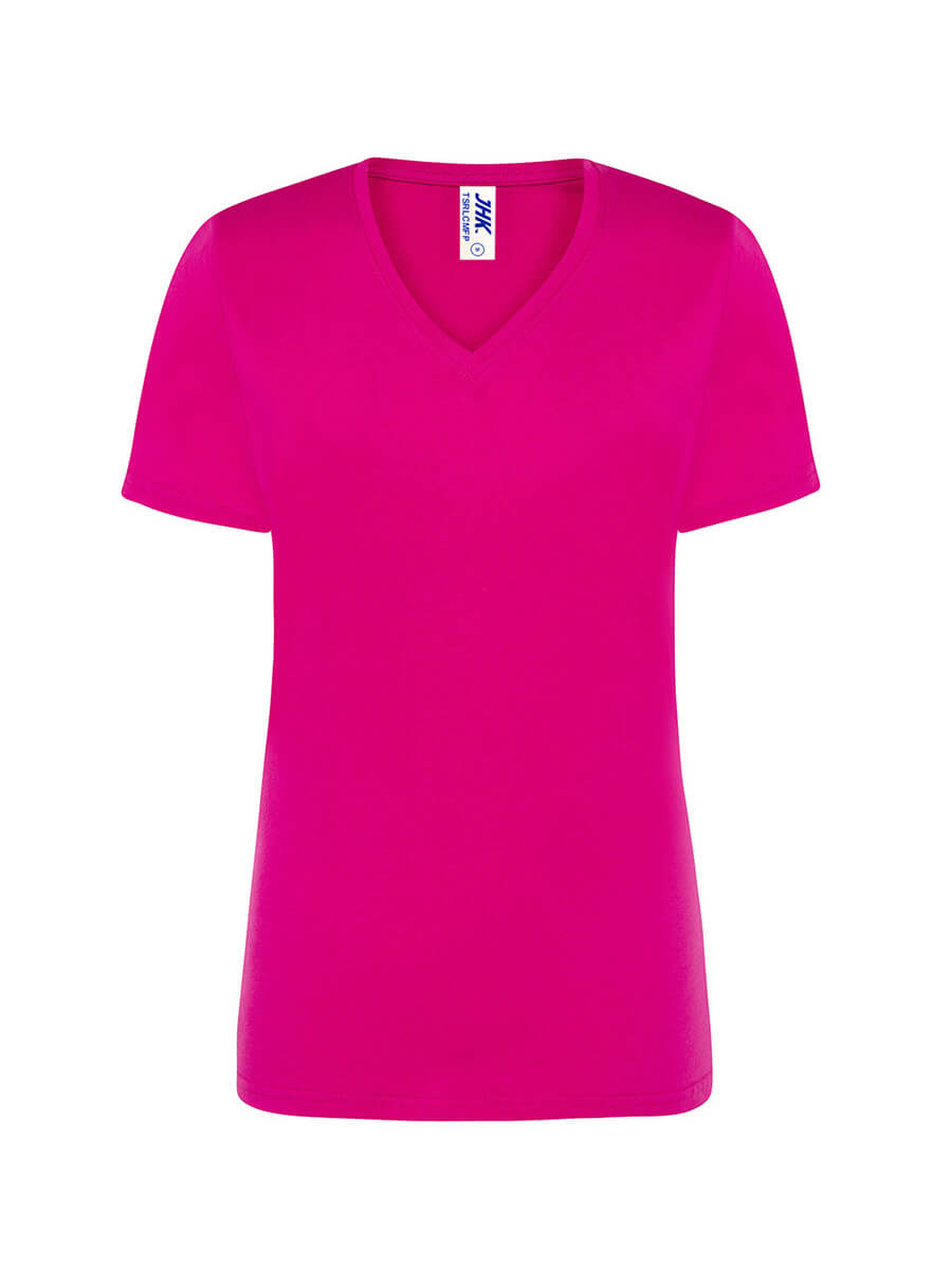 T-SHIRT DONNA MANICA CORTA COLLO AV REGULAR
