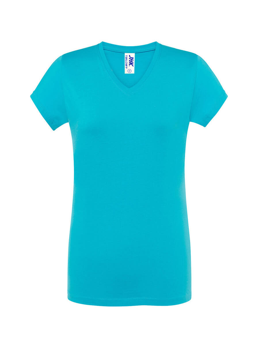 T-SHIRT DONNA MANICA CORTA COLLO AV REGULAR