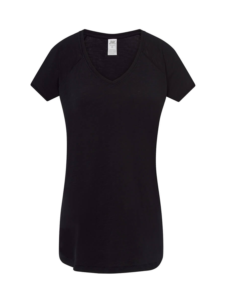 T-SHIRT DONNA MANICA CORTA COLLO AV URBAN SLUB