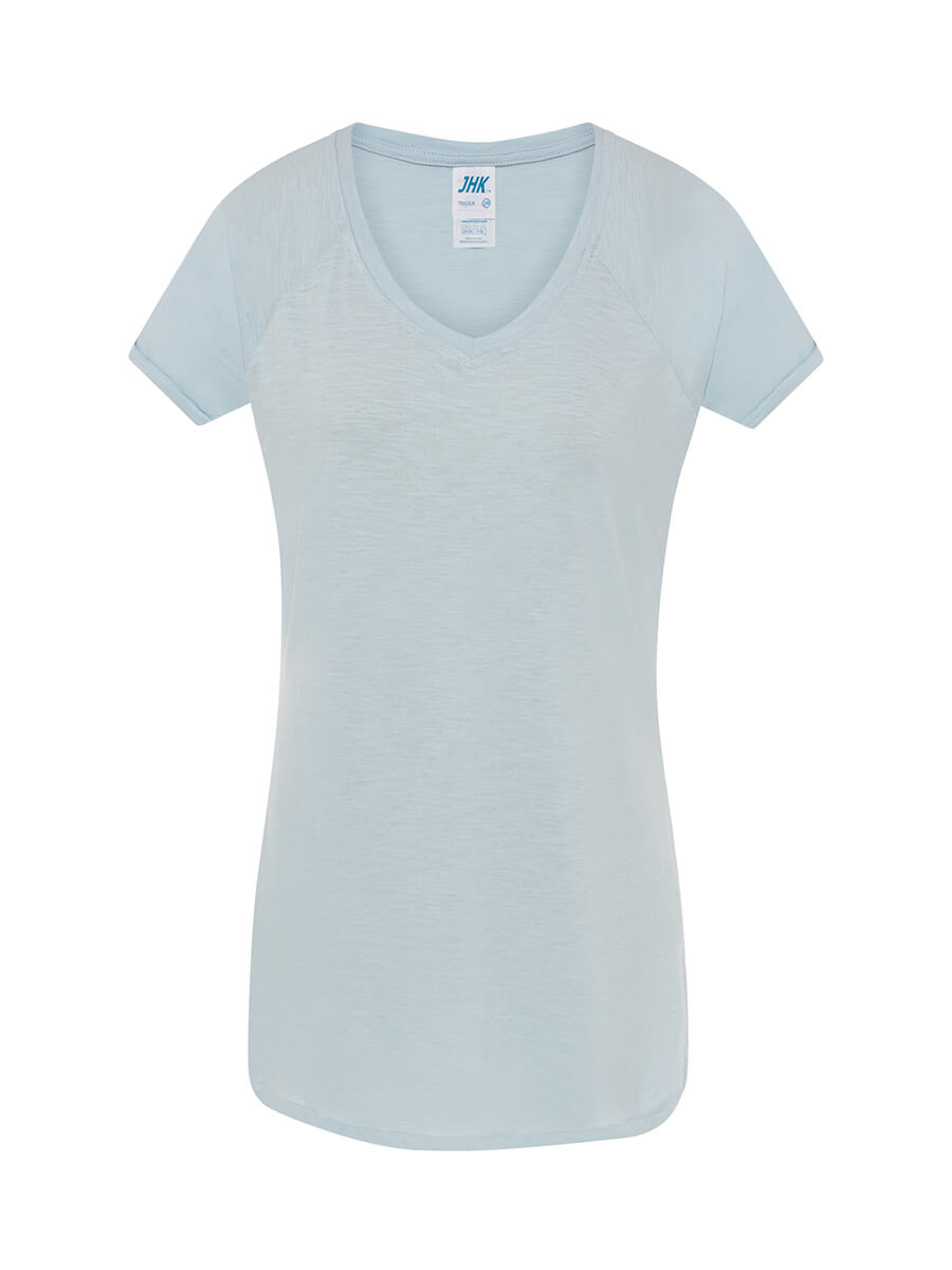 T-SHIRT DONNA MANICA CORTA COLLO AV URBAN SLUB