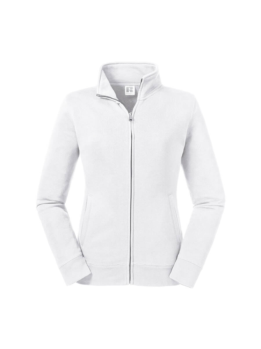 267F – FELPA DONNA ZIP INTERA AUTHENTIC