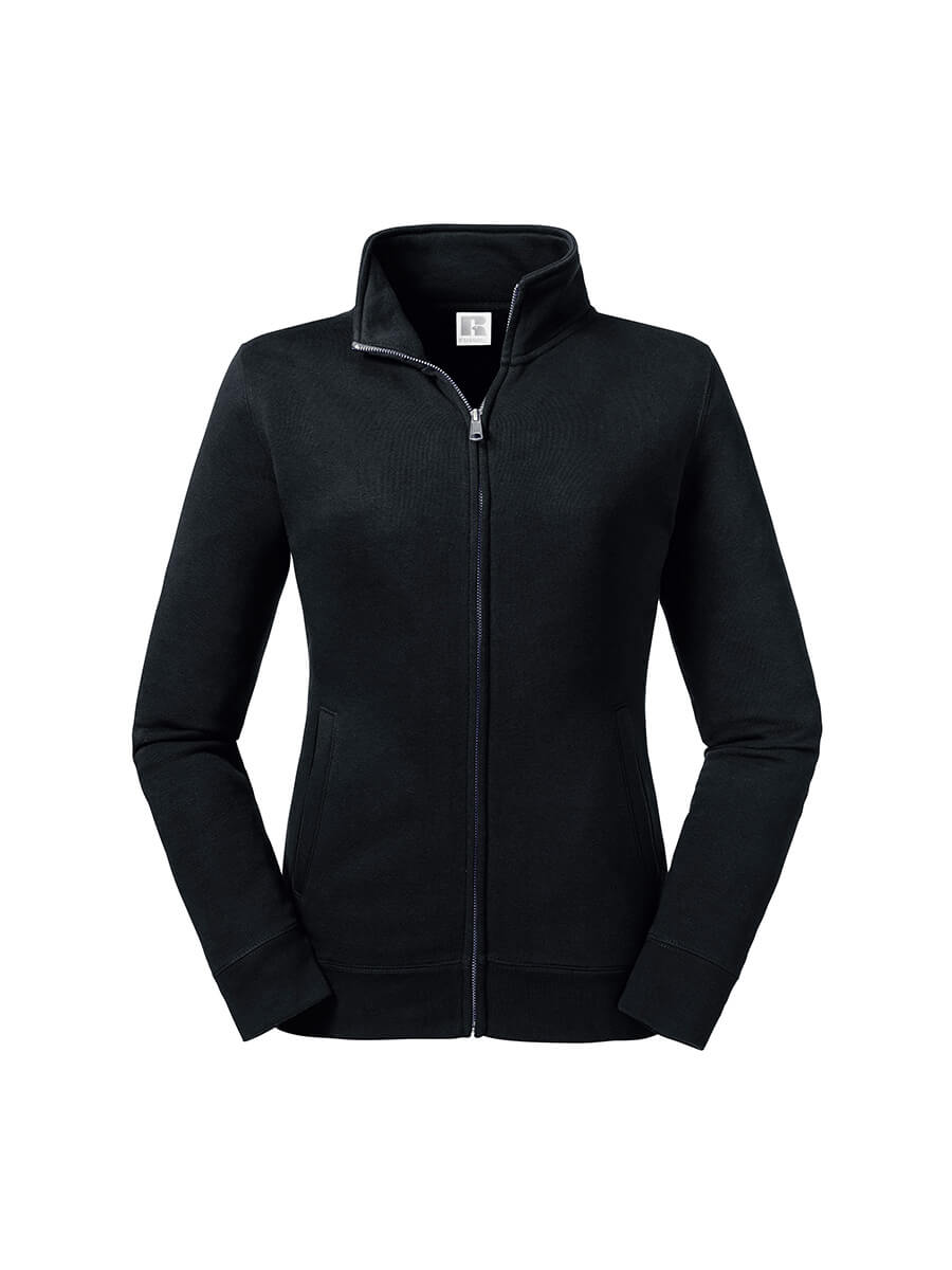 267F – FELPA DONNA ZIP INTERA AUTHENTIC